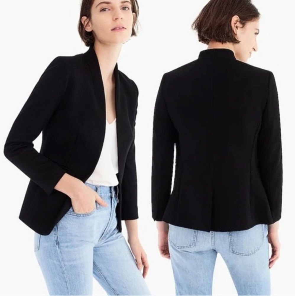 J. Crew 365 Black Going-out BlazerStretch Twill size 10 Jacket